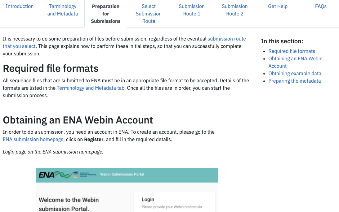 Tutorial for SARS-CoV-2 genome data submission to ENA now available